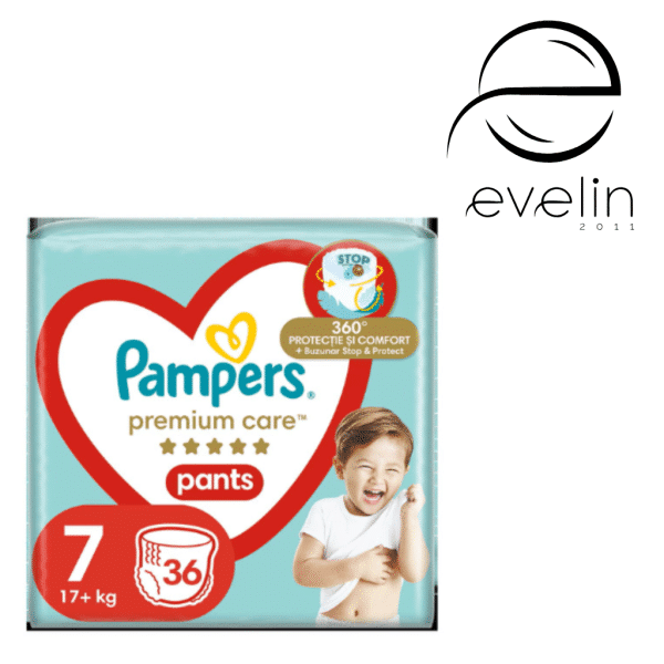 Памперс Premium Care Pants 36 бр.размер 7 17+кг.