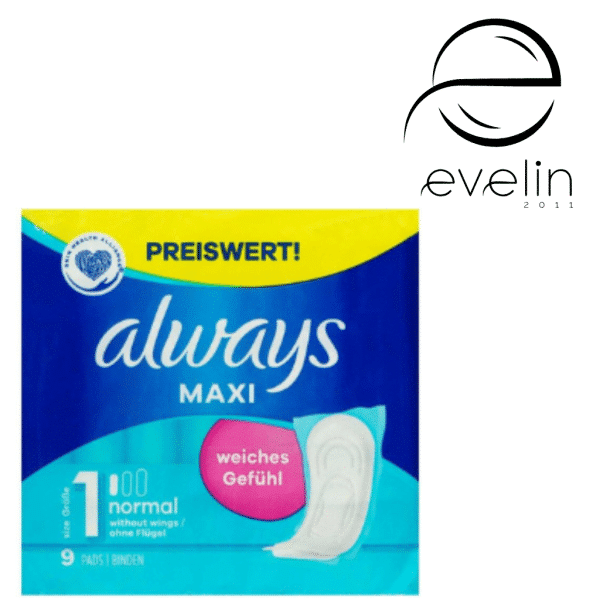 Дамски превръзки Always 9 бр. - Normal
