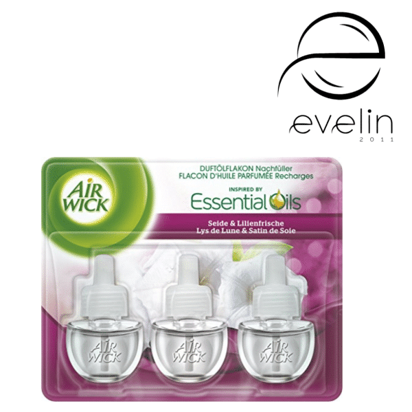 Ароматизатор Еър Уик  Освежител резерва 3*19 мл. -Silk&Lily Fresh микс кашон