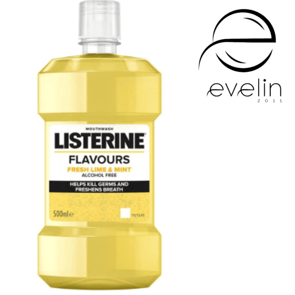 Вода за уста Листерин  500 мл. - Fresh Lime&Mint