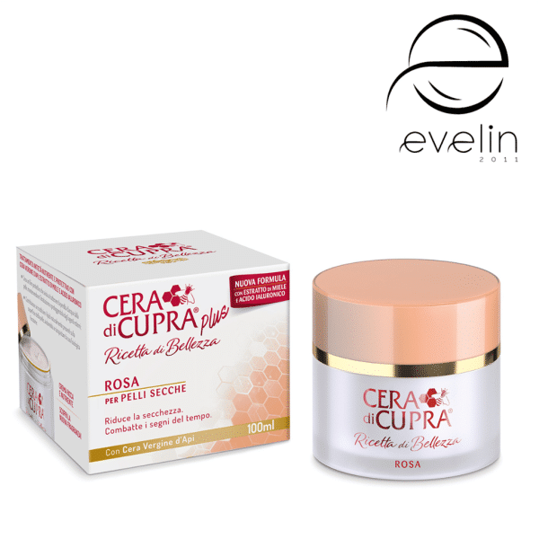 Крем хидратиращ за лице Cera di Cupra Rosa за суха кожа от чист пчелен восък 100мл.