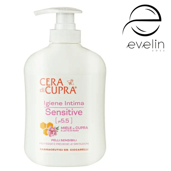 Интимен почистващ гел Cera di Cupra Sensitive 250мл.