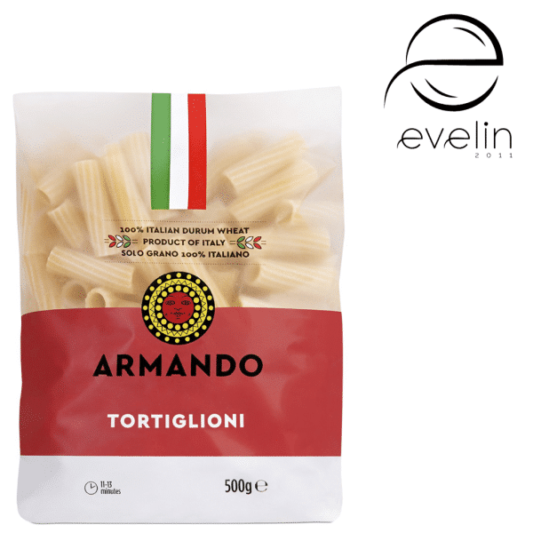 Pasta Armando Teflon TORTIGLIONI 500 g.