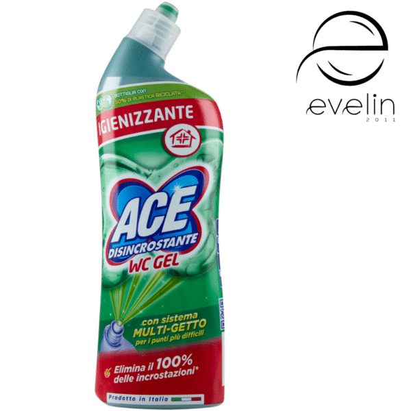 Detergent WC Ace GEL 700ml. Disincrostante