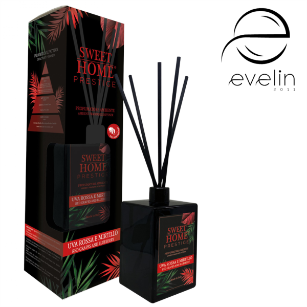 Air freshener sticks SWEET HOME 500ml. - Rossa e Mirtillo