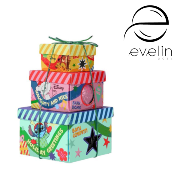 Disney Mickey Mouse 3-piece set Bath salts, bath bomb and bath confetti.