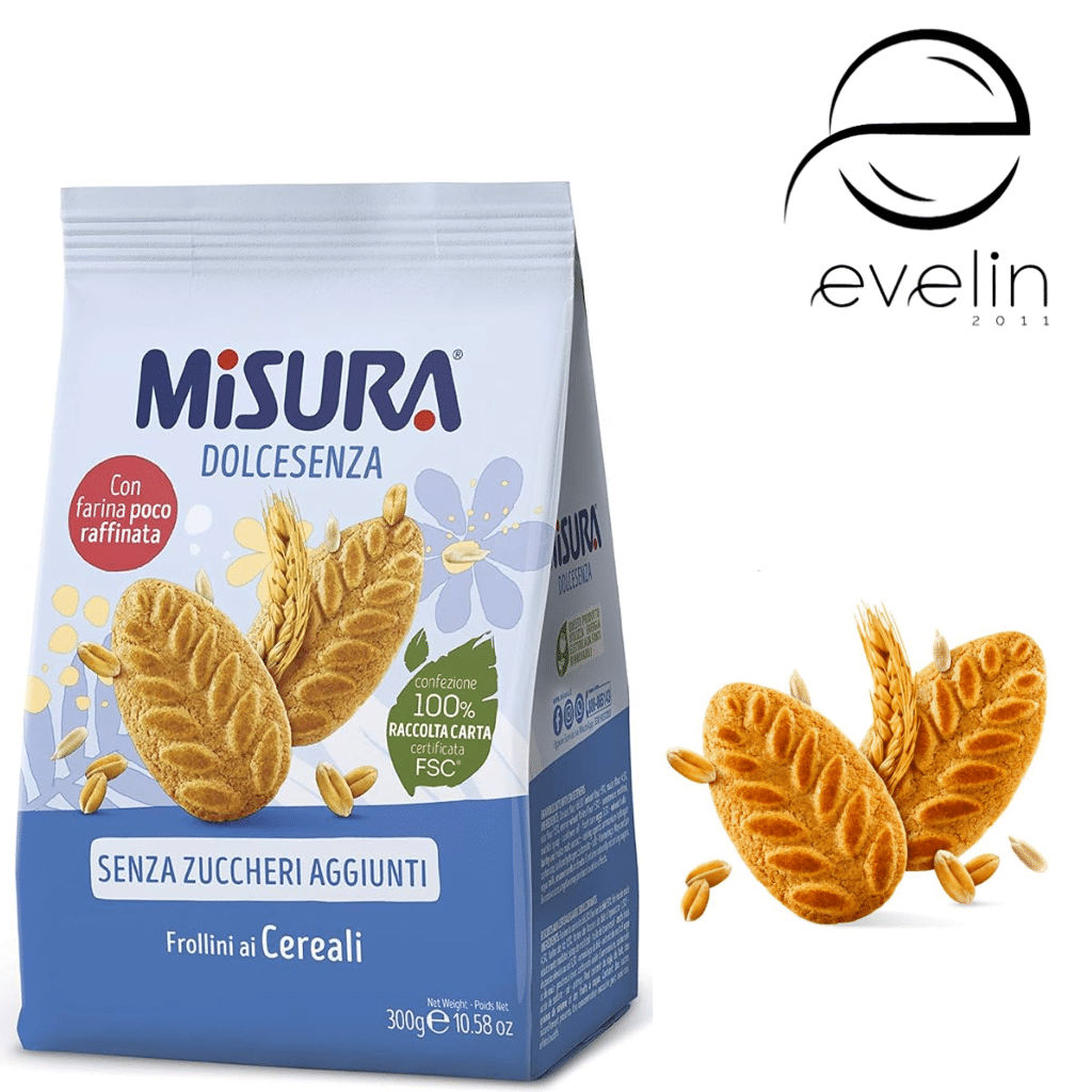 Cereal biscuits with sweeteners 120g