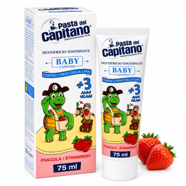 Паста за зъби Capitano 75 мл. Baby Strawberry