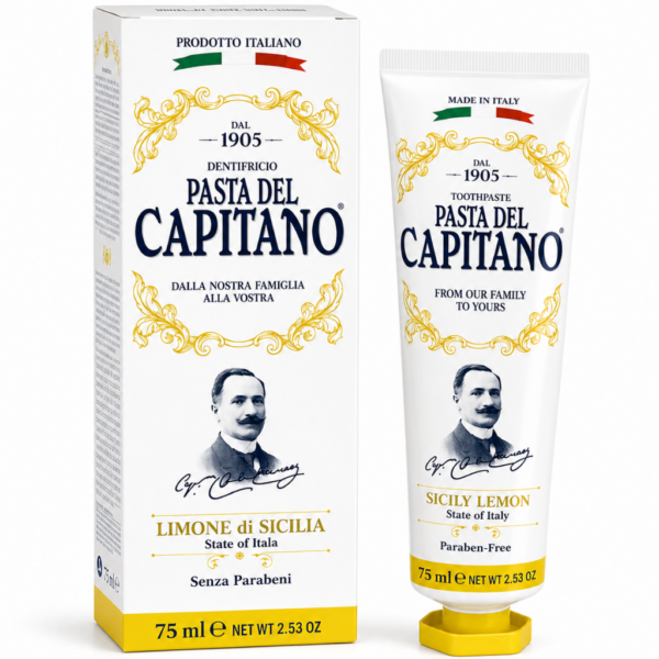 Паста за зъби Capitano 75 мл. 1905 Sicily Lemon