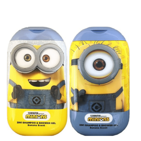 Душ гел и шампоан Дисни 2в1 Minions 400 мл. микс