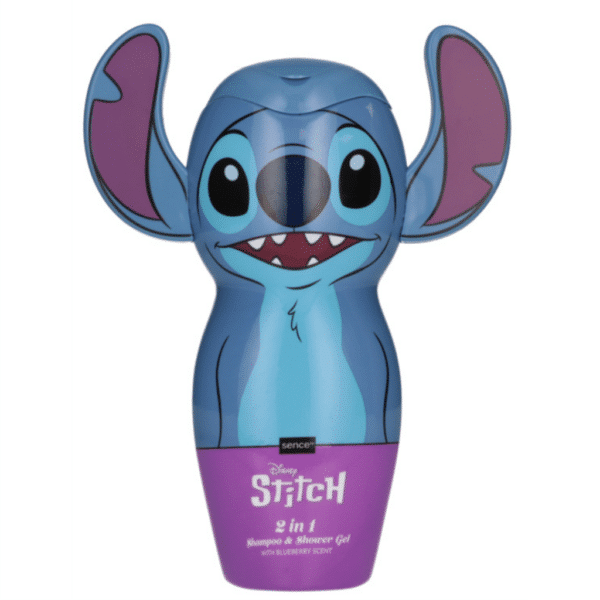 Душ гел и шампоан Дисни 2в1 Stitch 300 мл Blueberry