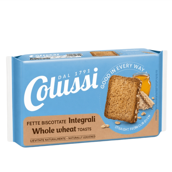 Сухари Пълнозърнести  с овесени ядки 320 гр TOAST INTEGRAL
