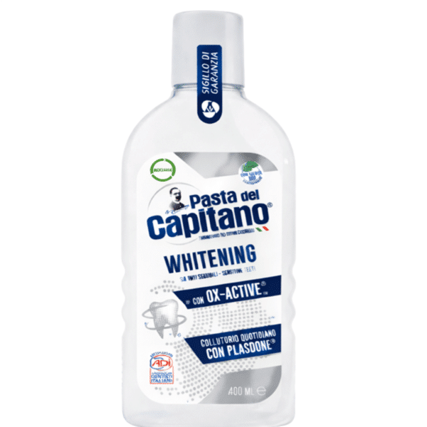 Вода за уста Capitano  400мл. -Whitening