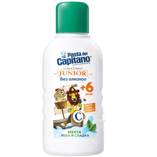 Вода за уста Capitano 400мл. -Junior Soft Mint