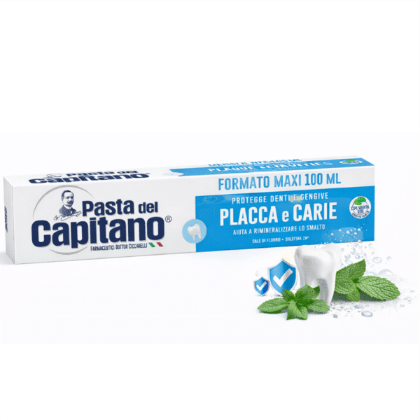 Паста за зъби Capitano 100 мл.Plaque&Cavities