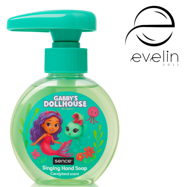Течен сапун Gabby's Dollhouse пееща пяна 250 мл  Singing Cat Tastic