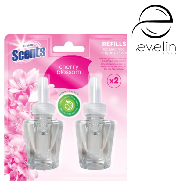 Ароматизатор At Home  Освежител резерва 2*19 мл. -Cherry Blossom