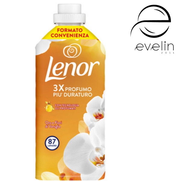 Омекотител Ленор 1.827 мл. 87 омекотявания Oro e Fiori di Vaniglia