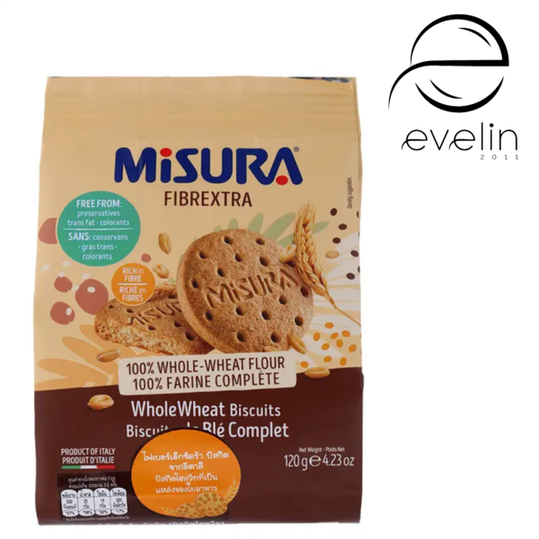 Бисквита Misura Fibrextra 120гр.