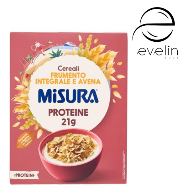 Протеинови зърнени храни MISURA пшеница ориз и овесени ядки 320 гр.