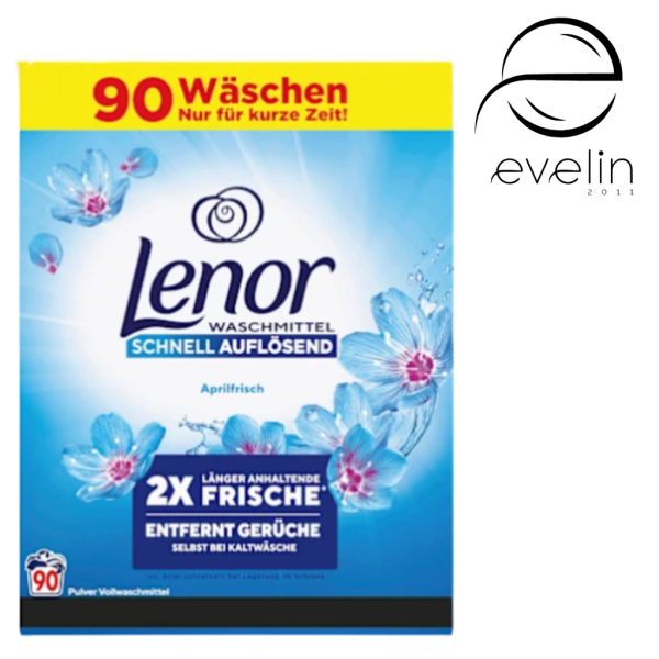 Сух прах Ленор 4.95 кг.90пр.April Fresh