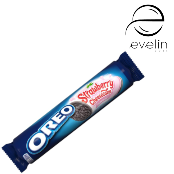 Бисквити OREO Strawberry Cheesecake 154гр.