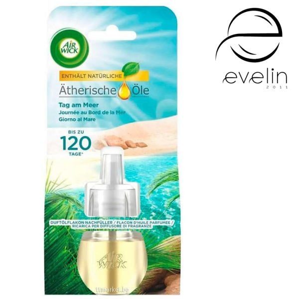 Ароматизатор Еър Уик  Освежител резерва за контакт 19 мл. - Day At The Sea