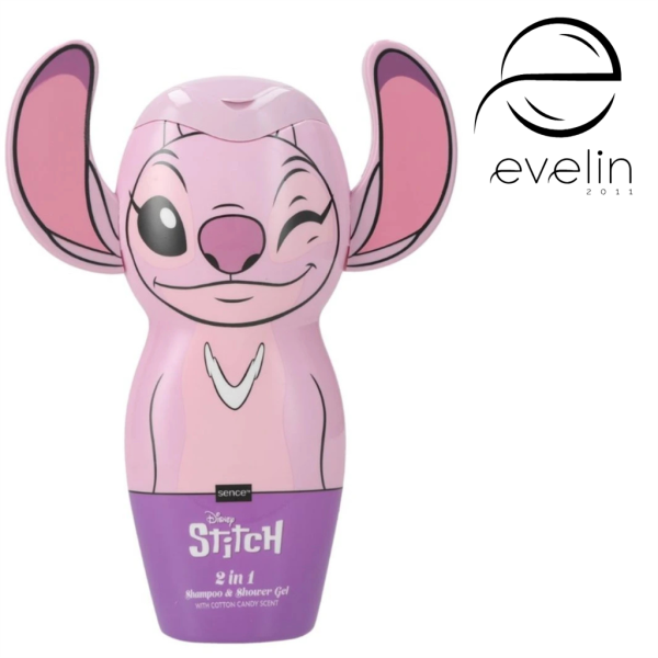 Душ гел Дисни Stitch 300 мл. шампоан и душ гел Angel Lilo&Stitch
