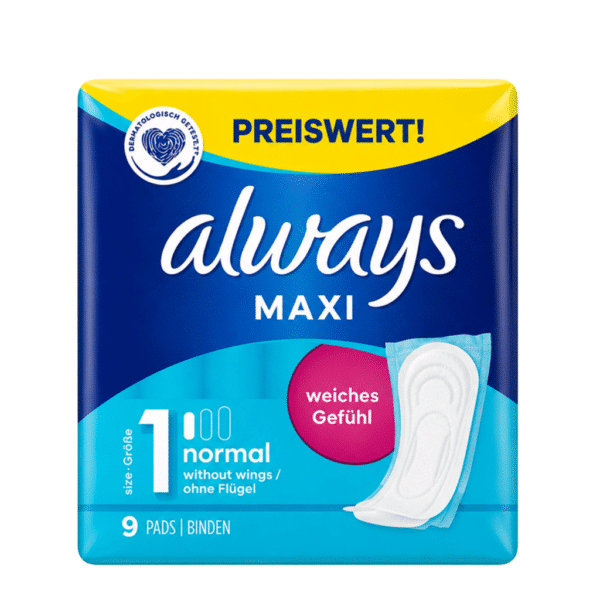 Дамски превръзки Always 9 бр. - Normal