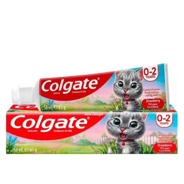 Паста за зъби Колгейт 50 мл Kids Junior Strawberry 0-2 год