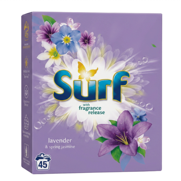 Сух прах  Сърф 2.25кг. 45 пранета Lavender
