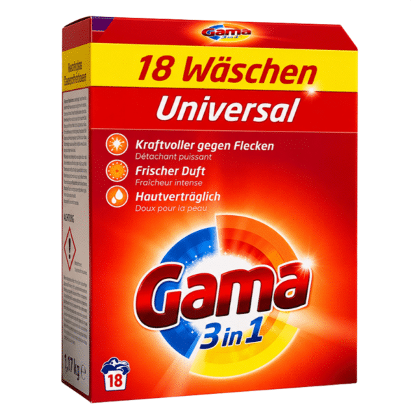Сух прах ГАМА 1.08кг. 18.пранета Universal