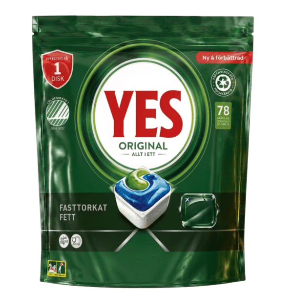Таблетки за съдомиялна Yes 78 бр.All in 1 Original
