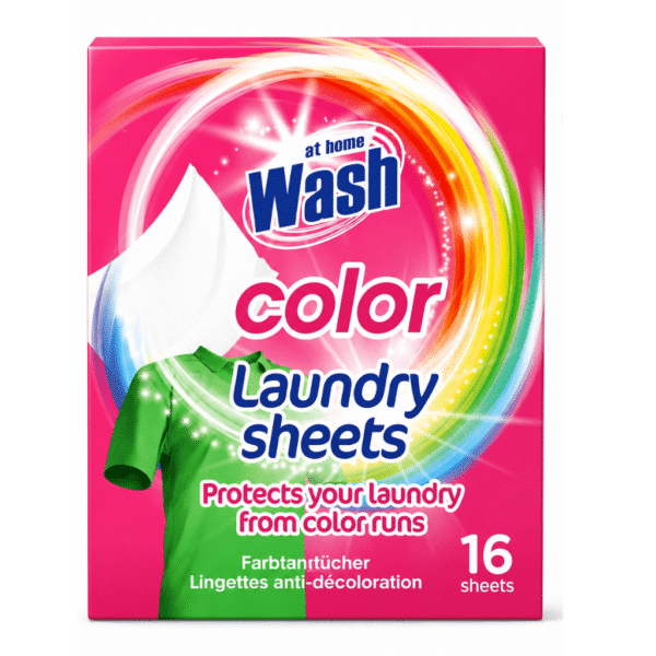 Цветоулавящи кърпички AT HOME Wash COLOUR 16 бр.