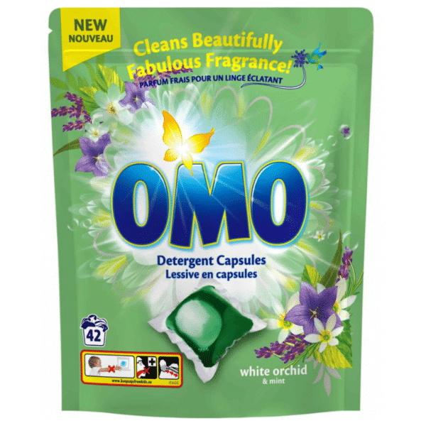 Kапсули ОМО 42 бр.White Orchid&Mint
