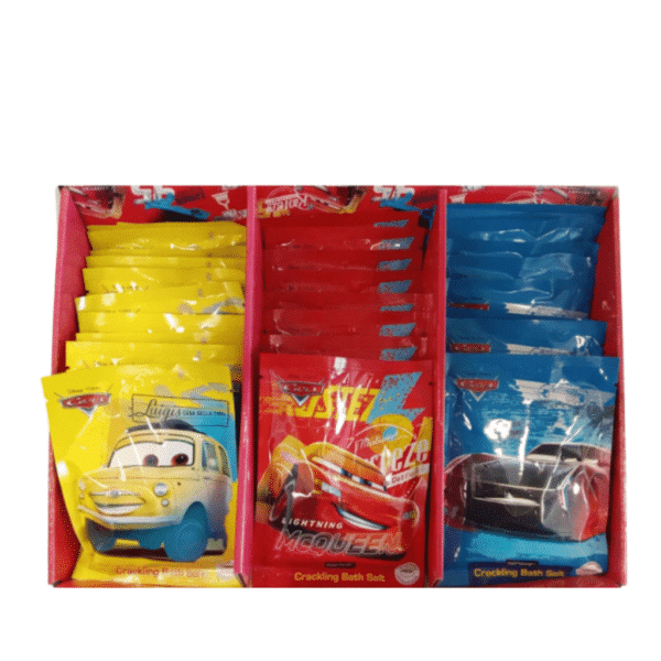 Соли за вана Дисни 55 гр. Cars Shelf микс