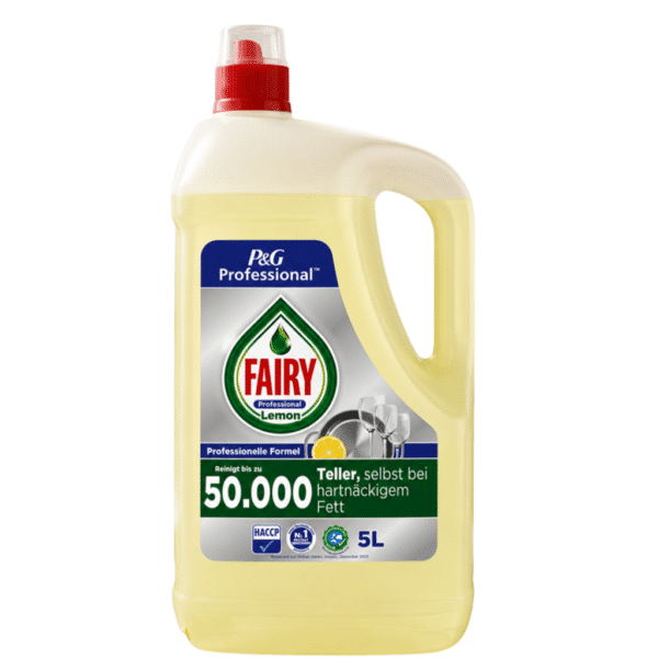 Препарат за съдове Фейри 5л.Professional Lemon