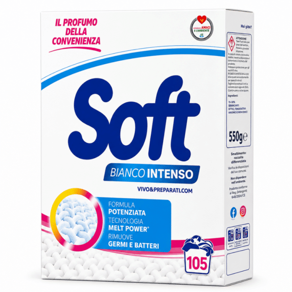 Сух прах СОФТ 100 +5 ПРАНЕТА  Intense White 5.250 кг.