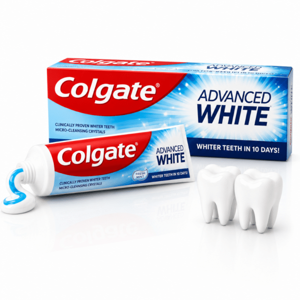 Паста за зъби Колгейт 100 мл. - Advanced White