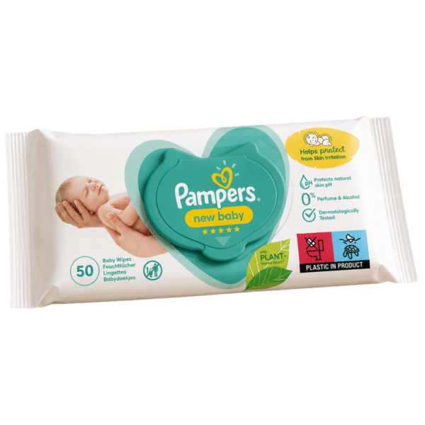 Мокри кърпи Pampers 50 бр. Sensitiv