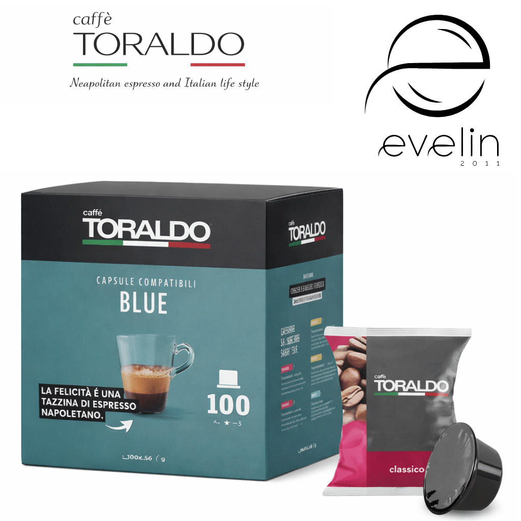 Coffee Toraldo capsules 100 pcs. - Lavazza Blue Classic