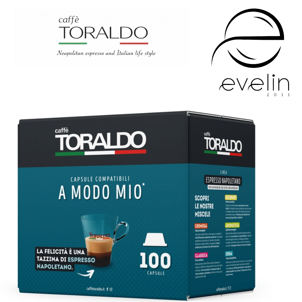 Coffee Toraldo Capsules 100 pcs. Classic - for A Modo Mio