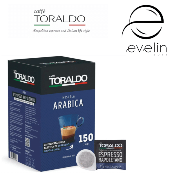 Toraldo Coffee Capsules 150 pcs. paper - Espresso Arabica Blend