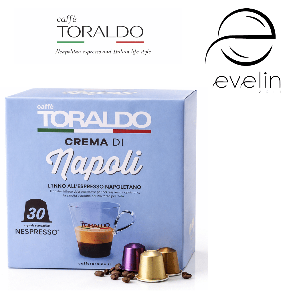Coffee Toraldo Capsules 30 pcs. - Napoli Nespresso Crema
