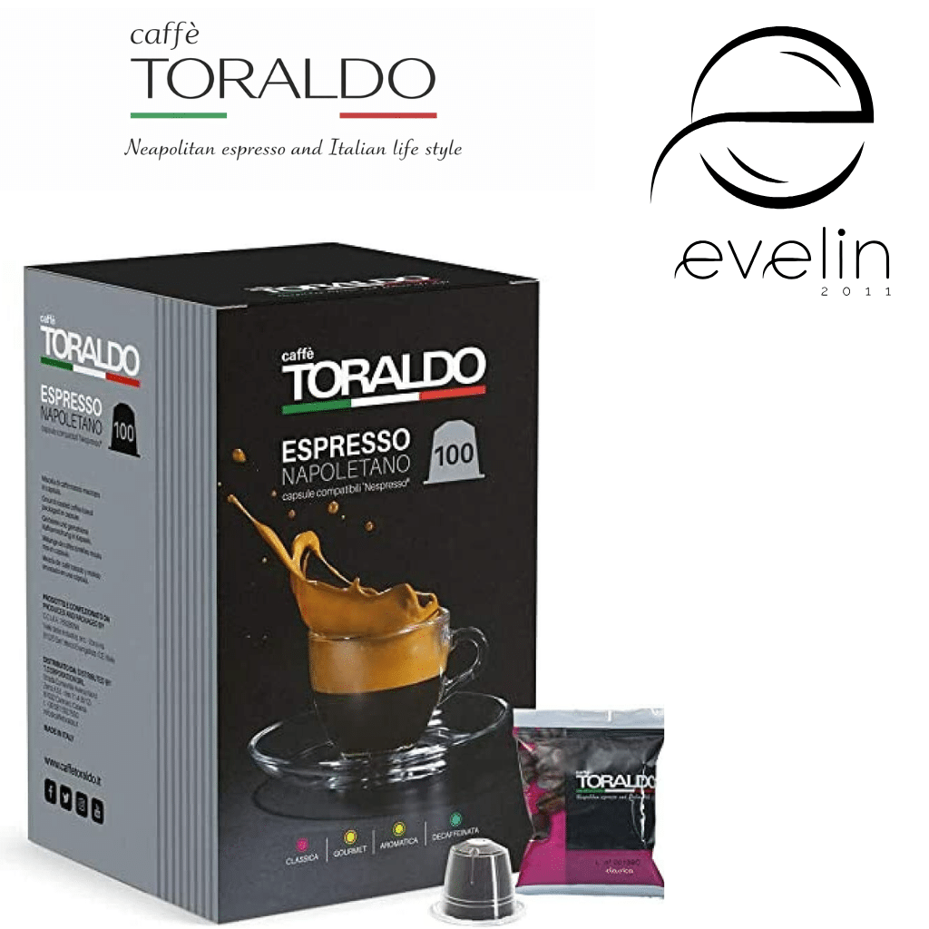 Coffee Toraldo Capsules 100 pcs. - Nespresso Miscela Classic