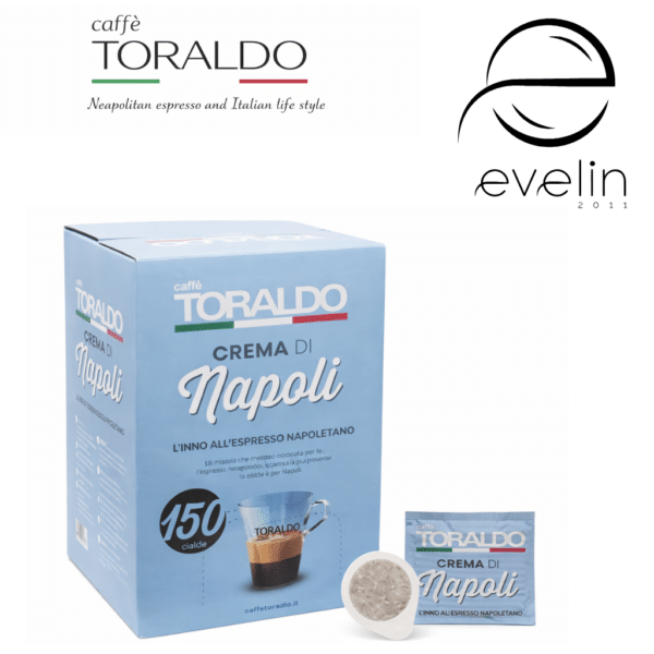 Toraldo Coffee Capsules 150 pcs. paper - Espresso Crema di Napoli Blend