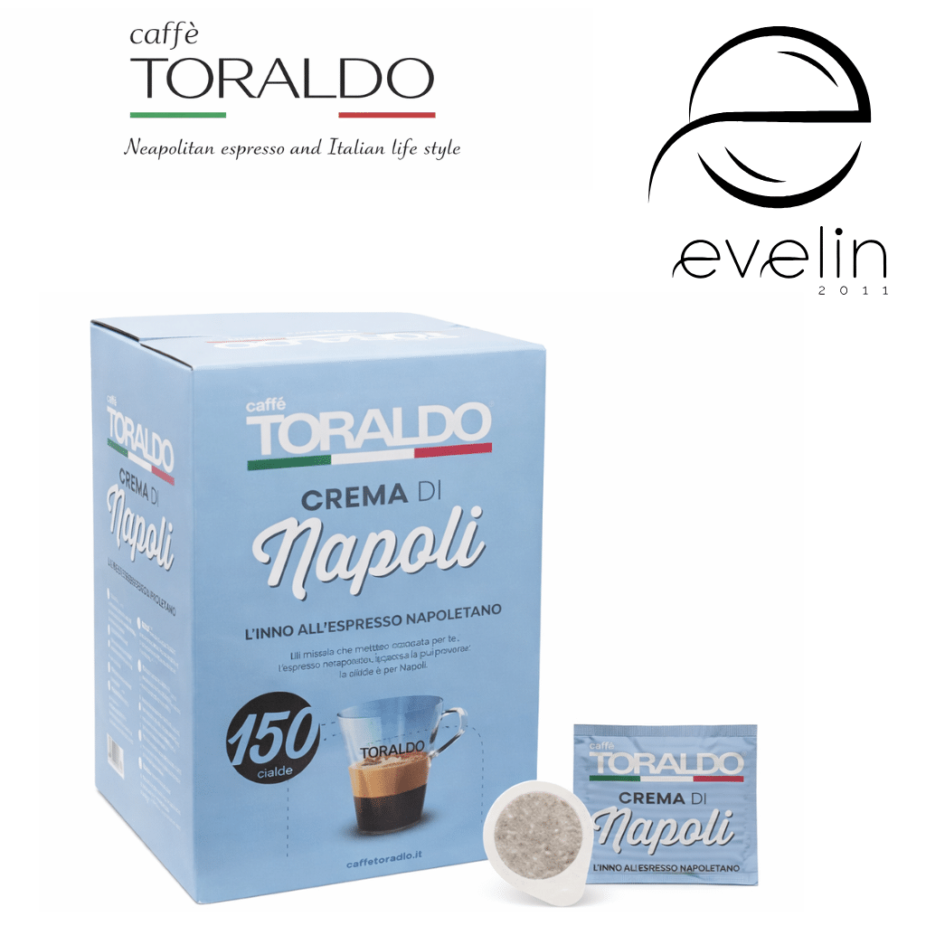 Toraldo Coffee Capsules 150 pcs. paper - Espresso Crema di Napoli Blend