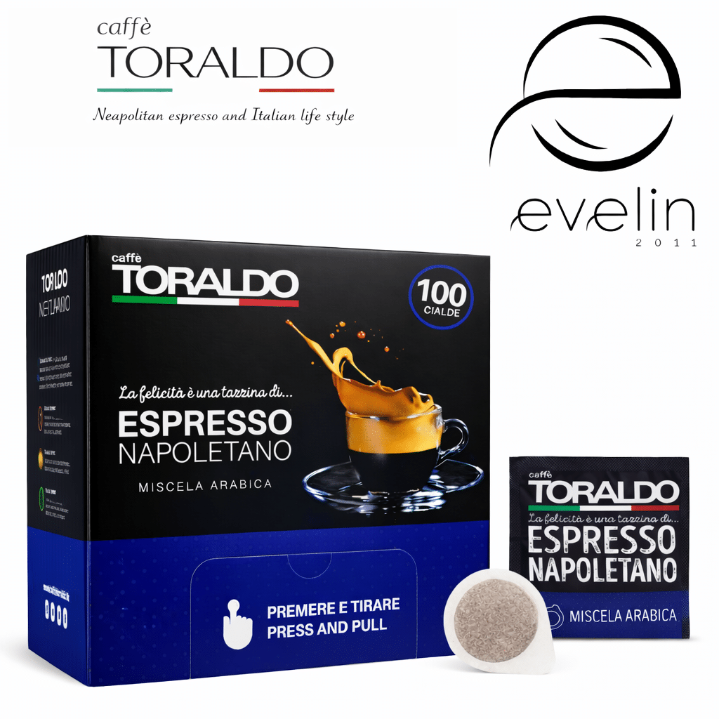Coffee Toraldo Capsules 100 pcs. paper - Espresso Napoletano Arabica
