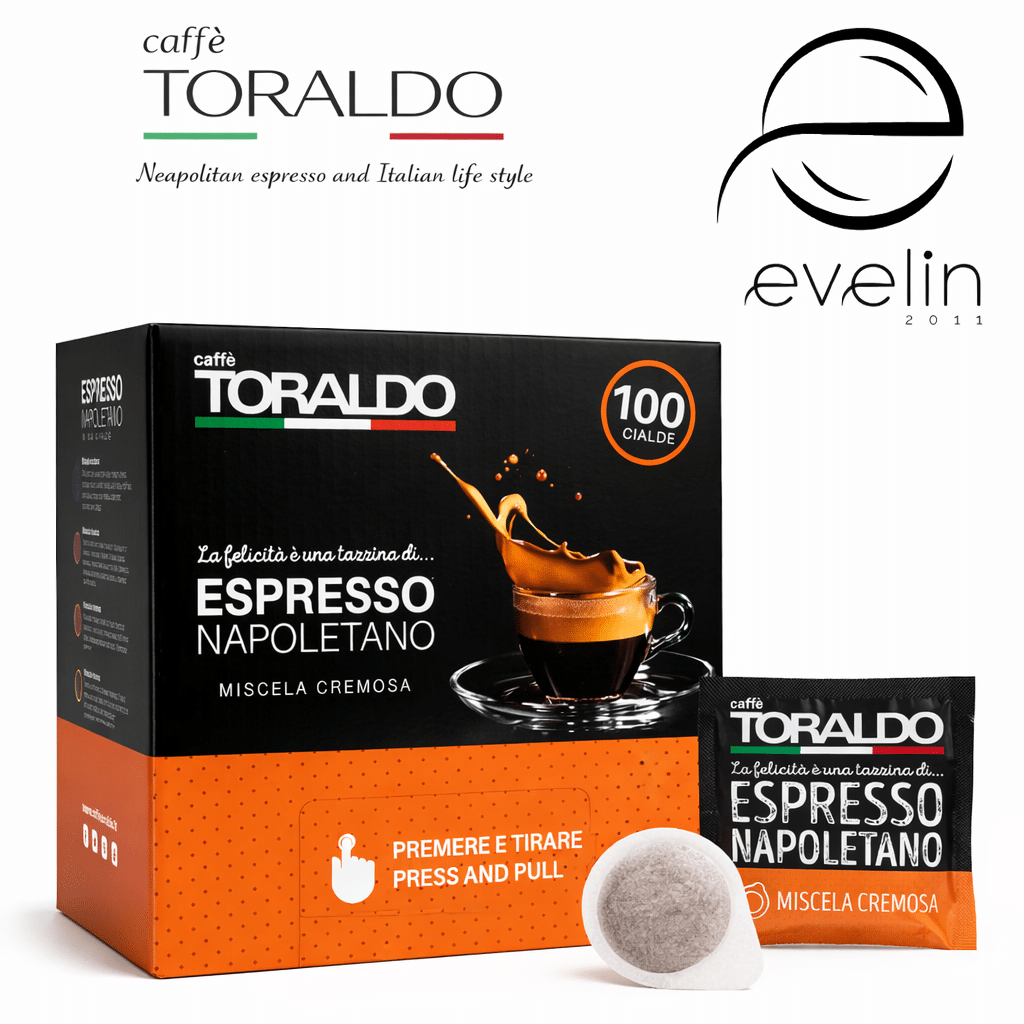 Coffee Toraldo Capsules 100 pcs. paper - Espresso Napoletano Cremosa
