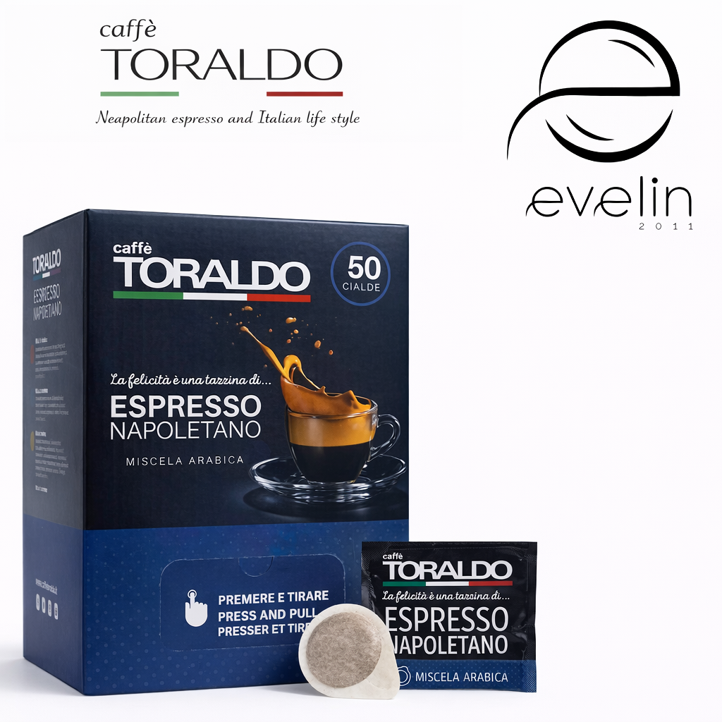 Coffee Toraldo Capsules 50 pcs. paper - Espresso Napoletano Arabica